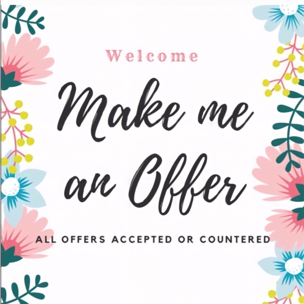 All offers accepted or countered ✨